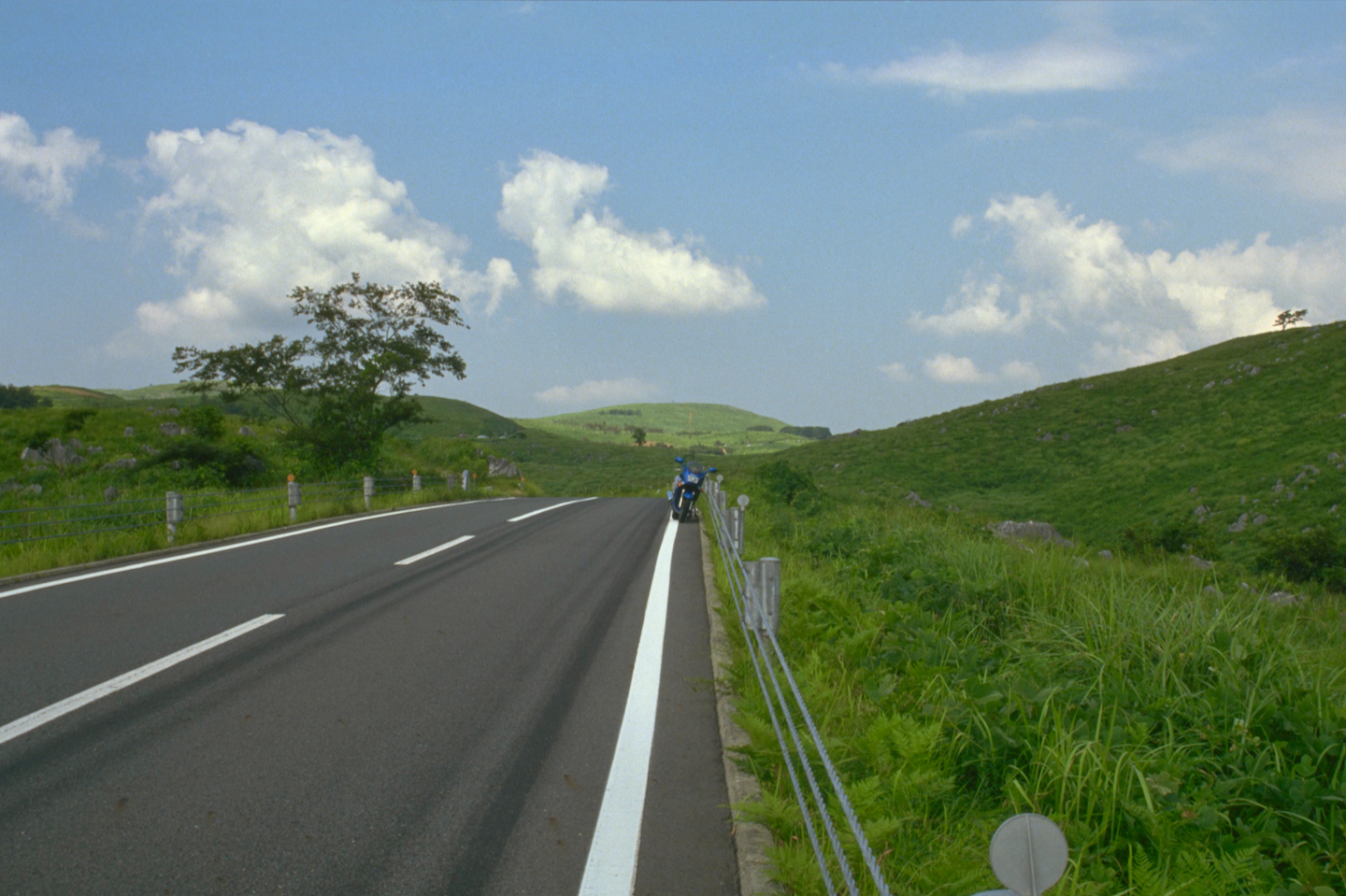 Akiyoshidai road