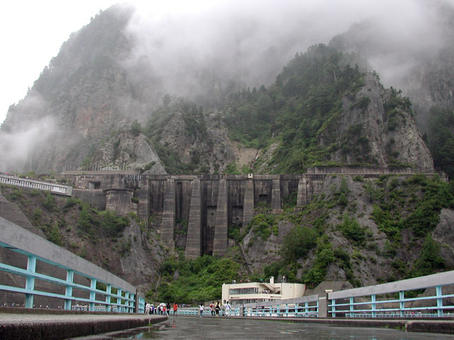 Kurobe dam