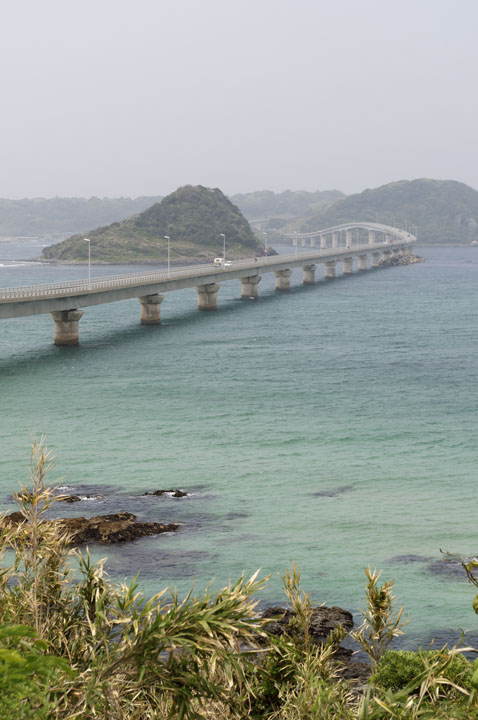 Tsunoshima island bridge